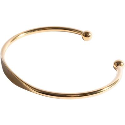 Marc Malone Brățară deschisă placată cu aur pentru bărbați Gitanjali MCGB6118G Marc Malone Brățară deschisă placată cu aur pentru bărbați Gitanjali MCGB6118G