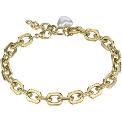 Marc Malone Brățară placată cu aur și perlă Hattie Gold Bracelet MCB24016G Marc Malone Brățară placată cu aur și perlă Hattie Gold Bracelet MCB24016G