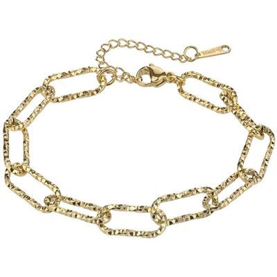 Marc Malone Brățară din oțel placată cu aur Sarai Gold Bracelet MCB24014G Marc Malone Brățară din oțel placată cu aur Sarai Gold Bracelet MCB24014G
