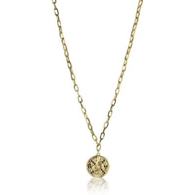 Marc Malone Colier distinctiv placat cu aur Ariana Black Necklace MCN23021G Marc Malone Colier distinctiv placat cu aur Ariana Black Necklace MCN23021G