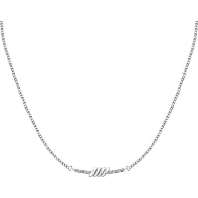 Morellato Colier elegant din oțel cu cristale Torchon SAWZ04 Morellato Colier elegant din oțel cu cristale Torchon SAWZ04