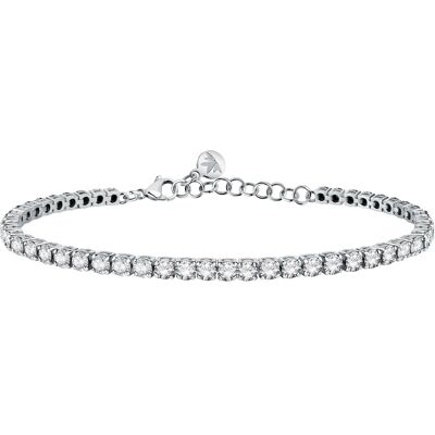 Morellato Brățară de lux din argint cu pietre de zircon Tesori SAIW123 Morellato Brățară de lux din argint cu pietre de zircon Tesori SAIW123