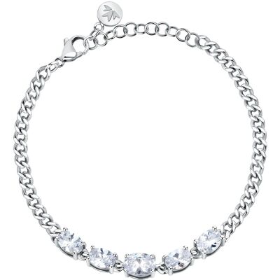 Morellato Brățară modernă cu zirconiu cubic transparent Colori SAVY13 Morellato Brățară modernă cu zirconiu cubic transparent Colori SAVY13