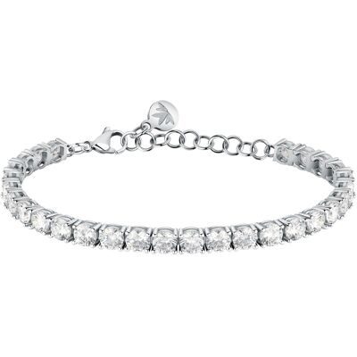 Morellato Brățară atemporală din argint cu zircon Tesori SAIW124 Morellato Brățară atemporală din argint cu zircon Tesori SAIW124