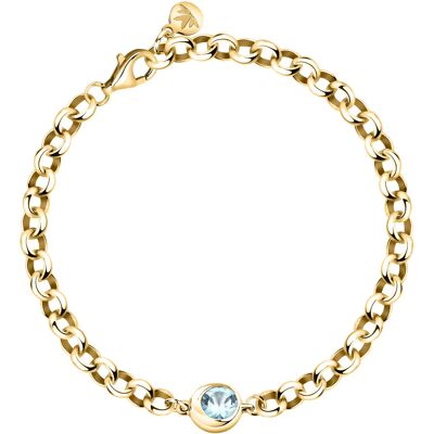 Morellato Brățară fermecătoare placată cu aur cu topaz Tesori eterni SAXN37 Morellato Brățară fermecătoare placată cu aur cu topaz Tesori eterni SAXN37
