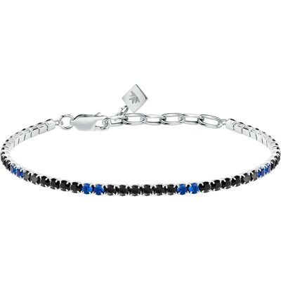 Morellato Brățară de tenis cu zircon cubic pentru bărbați Tennis SATT27 Morellato Brățară de tenis cu zircon cubic pentru bărbați Tennis SATT27