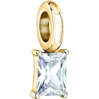 Morellato Pandantiv placat cu aur cu zircon transparent Drops SCZ1293 Morellato Pandantiv placat cu aur cu zircon transparent Drops SCZ1293