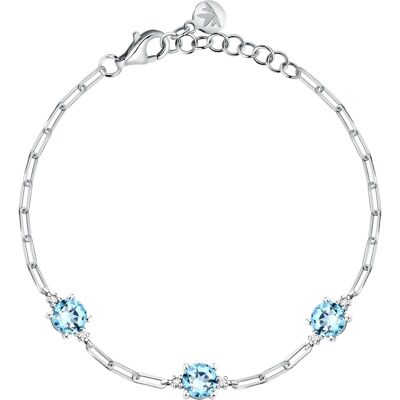 Morellato Brățară pentru femei din argint cu zircon cubic Tesori SAIW291 Morellato Brățară pentru femei din argint cu zircon cubic Tesori SAIW291