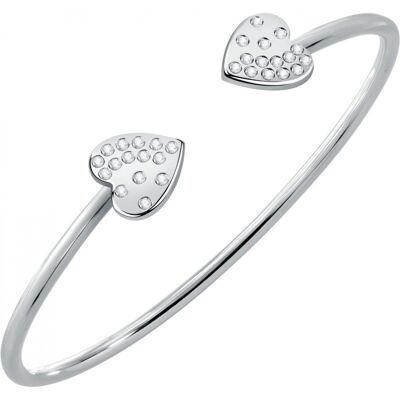 Morellato Brățară romantică solidă cu cristale Passioni SAUN01 Morellato Brățară romantică solidă cu cristale Passioni SAUN01