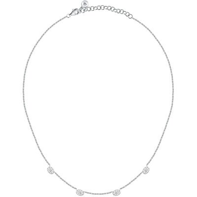 Morellato Colier elegant din argint cu pietre de zircon cubic Pave` SAZB01 Morellato Colier elegant din argint cu pietre de zircon cubic Pave` SAZB01