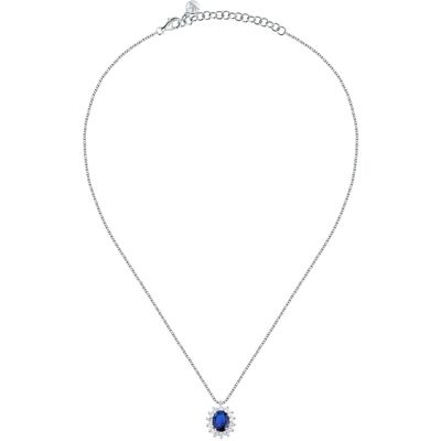 Morellato Colier elegant din argint cu zirconiu cubic albastru Tesori SAIW279 Morellato Colier elegant din argint cu zirconiu cubic albastru Tesori SAIW279