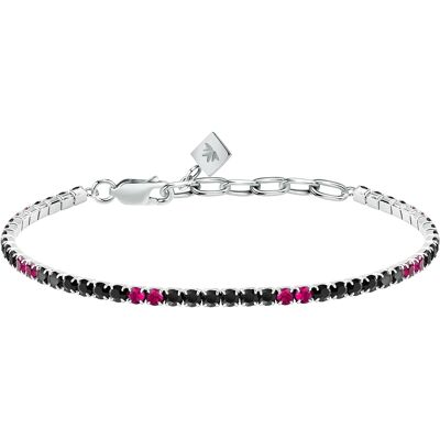 Morellato Brățară de tenis stilată cu zircon cubic pentru bărbați Tennis SATT26 Morellato Brățară de tenis stilată cu zircon cubic pentru bărbați Tennis SATT26