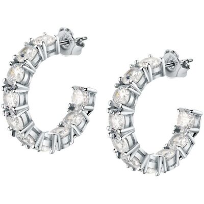 Morellato Cercei cercuri strălucitori din argint cu zircon Tesori SAIW119 Morellato Cercei cercuri strălucitori din argint cu zircon Tesori SAIW119