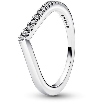 Pandora Inel fin argintiu cu zircon 192394C01 58 mm Pandora Inel fin argintiu cu zircon 192394C01 58 mm