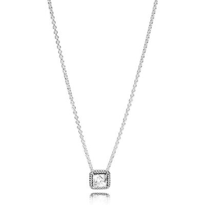 Pandora Colier de lux cu pandantiv strălucitor Timeless 396241CZ-45 Pandora Colier de lux cu pandantiv strălucitor Timeless 396241CZ-45