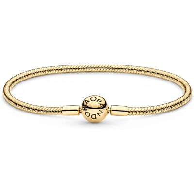 Pandora Brățară de lux placată cu aur Shine Moments 568748C00 18 cm Pandora Brățară de lux placată cu aur Shine Moments 568748C00 18 cm