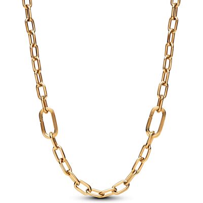 Pandora Colier cu pandantiv placat cu aur Me Shine 369685C00 50 cm Pandora Colier cu pandantiv placat cu aur Me Shine 369685C00 50 cm