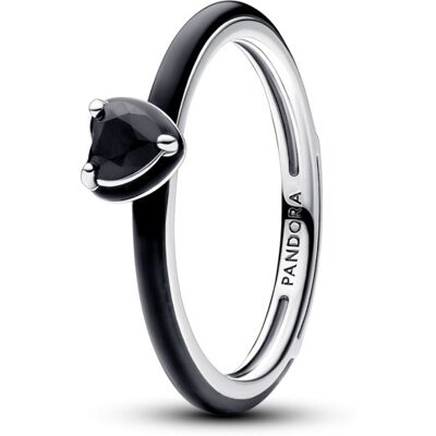 Pandora Inel negru original de argint ME 193088C01 54 mm Pandora Inel negru original de argint ME 193088C01 54 mm