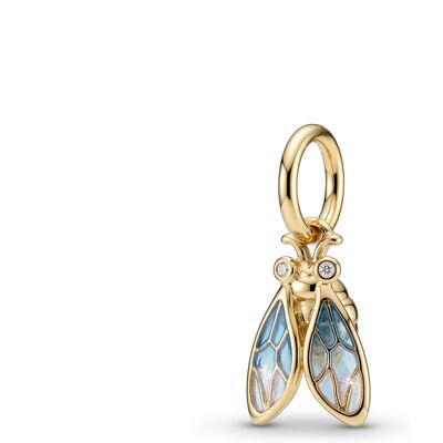 Pandora Pandantiv placat cu aur Greier Moments/ME Shine 764490C01 Pandora Pandantiv placat cu aur Greier Moments/ME Shine 764490C01