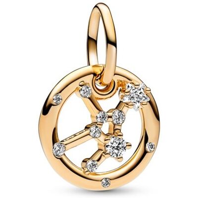 Pandora Pandantiv placat cu aur Shine semn zodiacal Fecioară 762715C01 Pandora Pandantiv placat cu aur Shine semn zodiacal Fecioară 762715C01