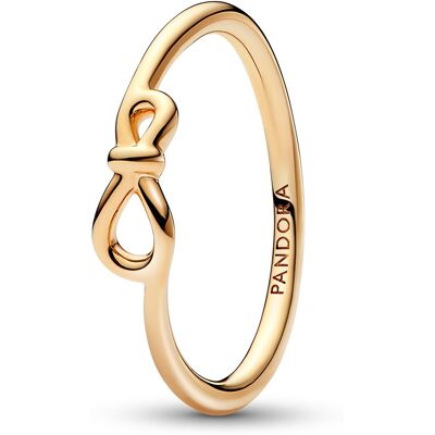 Pandora Inel placat cu aur Nod Infinit Shine Moments 168898C00 48 mm Pandora Inel placat cu aur Nod Infinit Shine Moments 168898C00 48 mm
