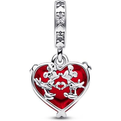 Pandora Pandantiv fermecător din argint Mickey și Minnie Mouse Disney 792522C01 Pandora Pandantiv fermecător din argint Mickey și Minnie Mouse Disney 792522C01