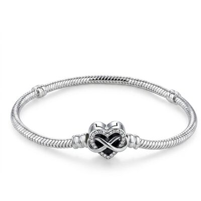 Pandora Brățară romantică din argint Inimă Moments 592645C01 19 cm Pandora Brățară romantică din argint Inimă Moments 592645C01 19 cm