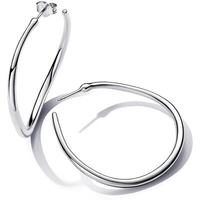 Pandora Cercei rotunzi din argint Essence 293299C00 Pandora Cercei rotunzi din argint Essence 293299C00
