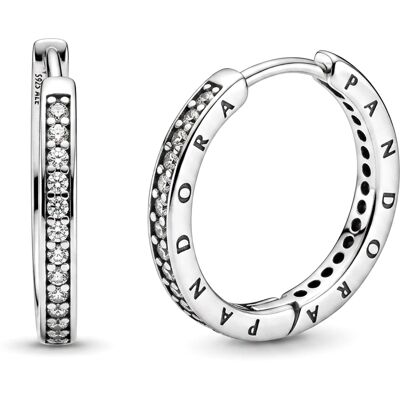 Pandora Cercei de argint cu cristale 290558CZ Pandora Cercei de argint cu cristale 290558CZ