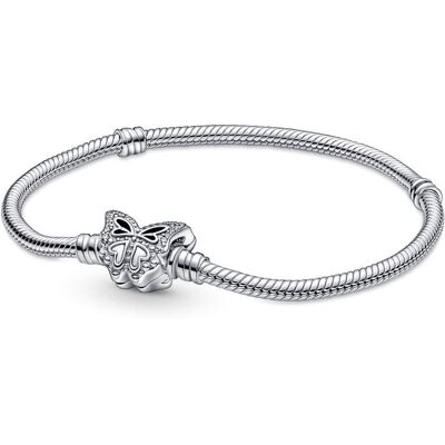 Pandora Brățară din argint cu pandantive Fluture Moments 590782C01 17 cm Pandora Brățară din argint cu pandantive Fluture Moments 590782C01 17 cm