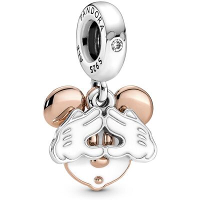 Pandora Pandantiv din argint Mickey Mouse Disney 780112C01 Pandora Pandantiv din argint Mickey Mouse Disney 780112C01