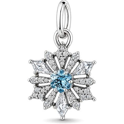 Pandora Pandantiv din argint Fulg de zăpadă al Reginei Elsa Disney 794209C01 Pandora Pandantiv din argint Fulg de zăpadă al Reginei Elsa Disney 794209C01