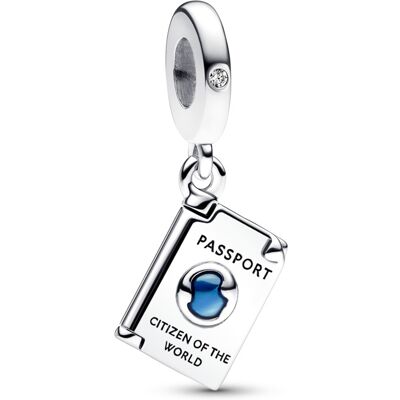 Pandora Pandantiv suspendat de argint Pașaport deschizător Moments 792680C01 Pandora Pandantiv suspendat de argint Pașaport deschizător Moments 792680C01