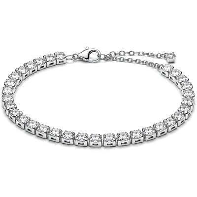 Pandora Brățară de tenis din argint cu zircon cubic Timeless 593539C01 20 cm Pandora Brățară de tenis din argint cu zircon cubic Timeless 593539C01 20 cm