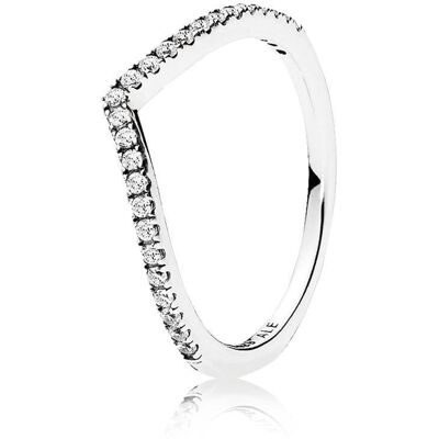 Pandora Inel strălucitor din argint Timeless 196316CZ 54 mm Pandora Inel strălucitor din argint Timeless 196316CZ 54 mm