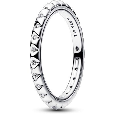 Pandora Inel strălucitor din argint cu zircon cubic Piramide Me 192800C01 50 mm Pandora Inel strălucitor din argint cu zircon cubic Piramide Me 192800C01 50 mm