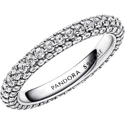 Pandora Inel strălucitor din argint cu zirconi 192627C01 54 mm Pandora Inel strălucitor din argint cu zirconi 192627C01 54 mm