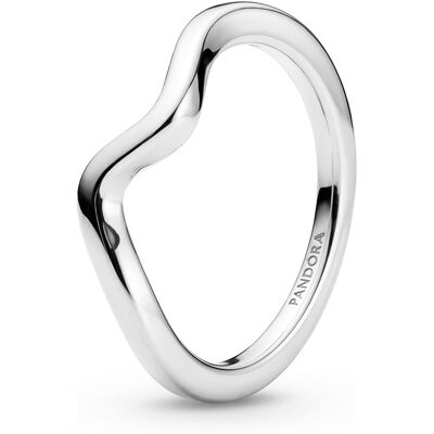 Pandora Inel de argint ondulat Timeless 193095C00 58 mm Pandora Inel de argint ondulat Timeless 193095C00 58 mm