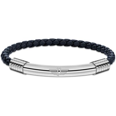 Police Brățară modernă din piele albastră închisă Gear PEAGB2211504 19 cm Police Brățară modernă din piele albastră închisă Gear PEAGB2211504 19 cm