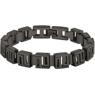 Police Brățară distinctivă din oțel Himal Black PJ26563BSU.02 Police Brățară distinctivă din oțel Himal Black PJ26563BSU.02