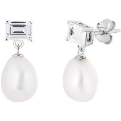 Preciosa Cercei eleganți cu perlă și zircon Glam Glamour 5415 01 Preciosa Cercei eleganți cu perlă și zircon Glam Glamour 5415 01
