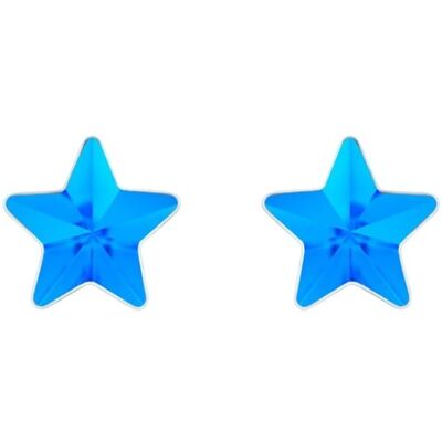 Preciosa Cercei din oțel cu stea Virgo Akva 7343 67 Preciosa Cercei din oțel cu stea Virgo Akva 7343 67