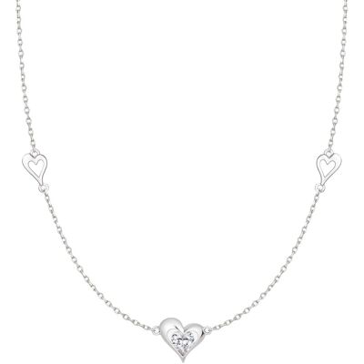 Preciosa Colier romantic din argint Clarity cu zircon cubic Preciosa 5386 00 Preciosa Colier romantic din argint Clarity cu zircon cubic Preciosa 5386 00