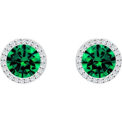 Preciosa Cercei din argint Lynx Emerald 5269 66 Preciosa Cercei din argint Lynx Emerald 5269 66