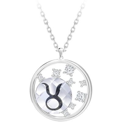 Preciosa Colier din argint cu cristal ceh Taur Sparkling Zodiac (lanț, pandantiv) Preciosa Colier din argint cu cristal ceh Taur Sparkling Zodiac (lanț, pandantiv)