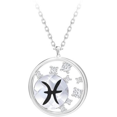 Preciosa Colier din argint cu Peşti din cristal cehSparkling Zodiac 6150 83 (lanț, pandantiv) Preciosa Colier din argint cu Peşti din cristal cehSparkling Zodiac 6150 83 (lanț, pandantiv)