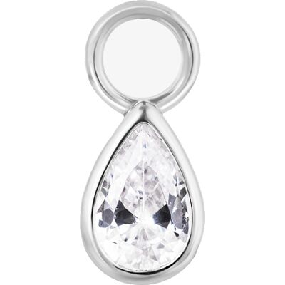 Preciosa Pandantiv din argint Picătură cu zircon cubic Preciosa Vibes Drop S500 00 Preciosa Pandantiv din argint Picătură cu zircon cubic Preciosa Vibes Drop S500 00