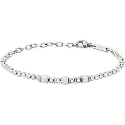 BREIL Brățară cu bile din oțel și ceramică greacă Mixology TJ3543 BREIL Brățară cu bile din oțel și ceramică greacă Mixology TJ3543
