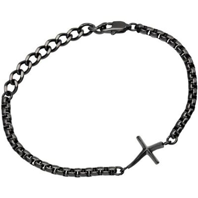 BREIL Brățară lănțișor cu cruce pentru bărbați B.X TJ3641 BREIL Brățară lănțișor cu cruce pentru bărbați B.X TJ3641