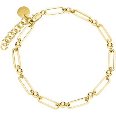 Rosefield Brățară modernă din oțel placată cu aur Essentials JBMCG-J589 Rosefield Brățară modernă din oțel placată cu aur Essentials JBMCG-J589